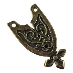 Medieval belt fitting - strap end