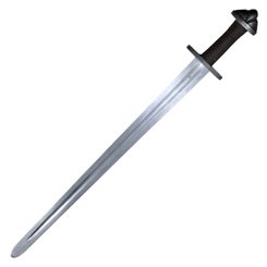 BORG, etched Viking Sword