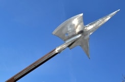 HALBERD V, replica of a pole weapon