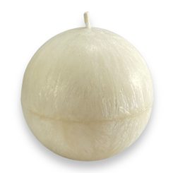 CANDLE, ball 8 mm, white