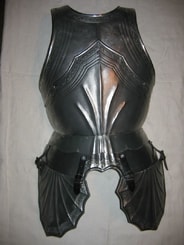 CUSTOM MADE FRONT PLATE CURIASS, gothic armor