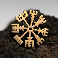DEITY - Wikinger Runenring, Bronze