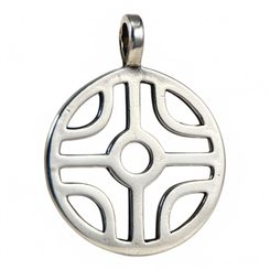 HISTORICAL PENDANT V, bronze age, silver