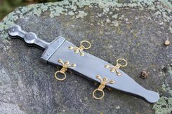 PUGIO, Roman dagger, Pompeii type with scabbard