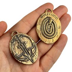 ENTE, Anhänger im osteuropäischen Stil, Bronze