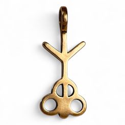 HISTORICAL PENDANT V, bronze age, bronze