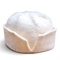 Medieval felt cap, wool
