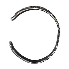 MEDIEVAL BROOCH, year 1300, Lombard script, silver 925/1000,13g