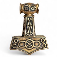 Thorshammer - Mjöllnir, Bronze-Anhänger