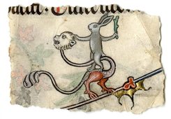 Medieval pin Creatura Nodosa