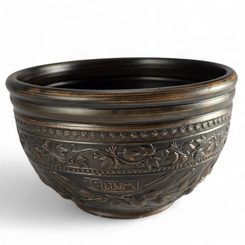 Roman ceramic bowl, olives