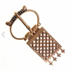 HISTORICAL BELT BUCKLE - bronze
