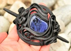GRACIA - MEDIEVAL GOTHIC CROWN blue