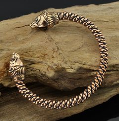 BJÖRN, Bear, bronze bracelet