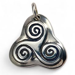 TRISKEL, pendant, silver 925