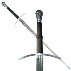 NORBERT HAND-AND-A-HALF MEDIEVAL SWORD gravée