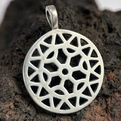 HISTORICAL PENDANT, bronze age, silver