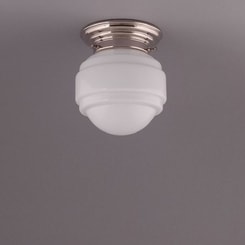 POLKADOT Ceiling Lamp, nickle angular fixture