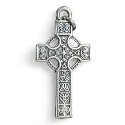 ERIN - SILVER CELTIC CROSS