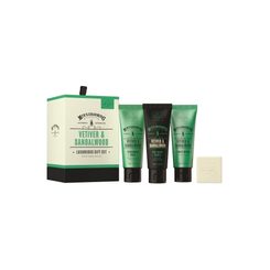 Vetiver and Sandalwood, Men's gift set, 4 pcs