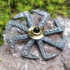 Levona Silver MOLDAVITE Ring