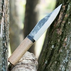 VIDAR, couteau forgé - seax