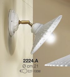 FLAVIA ceramic wall lamp 2224.A