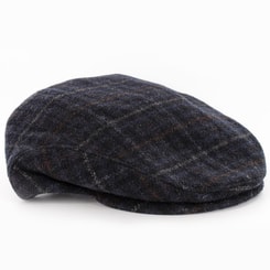 TRINITY CAP - Blue Tartan, Ireland