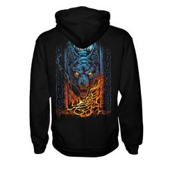 FENRIR - sweat à capuche, fermeture éclair