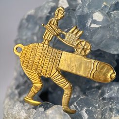 ANCIENT WISDOM OWL, costume brooch