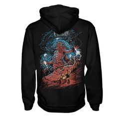 PERUN, Slavic God of Thunder, Hoodie