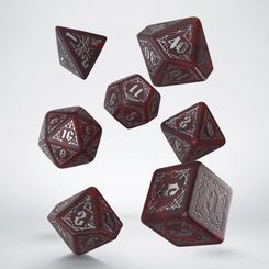 Bloodsucker Dice Set: Scarlet, Vampire RPG dice set