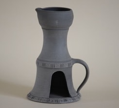 MEDIEVAL BURNER, Bohemia, XIV. cent., replica