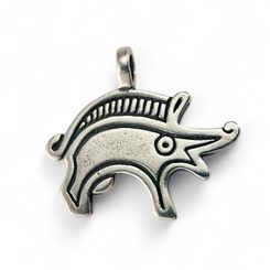 GERMANIAN BOAR PENDANT, Central Europe