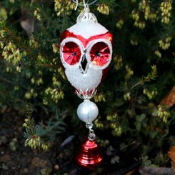 Eule, Weihnachtsschmuck von Giant Mountains