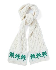 Irisches Halstuch - Shamrock, Aran