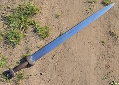 Celtic La Tene Forged Sword, reproduction