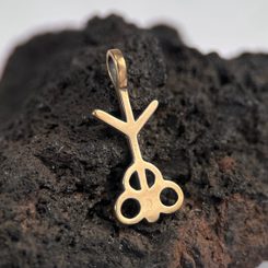 MORNING STAR VENUS, bronze pendant