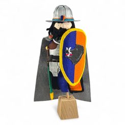 Castle, wooden blocks L