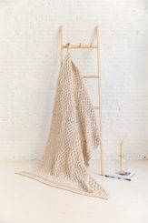 Wolle-Merino-Decke, Irisch