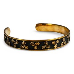 MERIDA, celtic bangle with triskelions