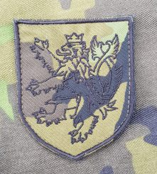 Czech Lion vz95 camo, patch