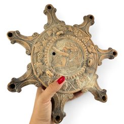 EROTICA, Roman oil lamp, lantern