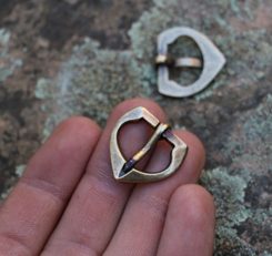 Viking Buckle, Borre, Norway, Bronze