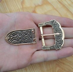 Bronze Viking Buckle, Gokstad, Norway, replica