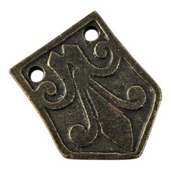 Medieval belt ornament