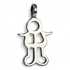 HISTORICAL PENDANT IV, bronze age, silver