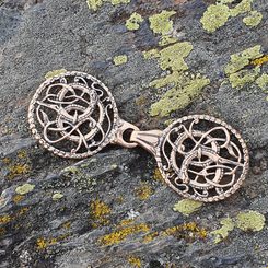 GELBE BROSCHE - Bronze