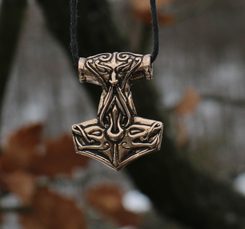 MARTEAU DE THOR - TÓR, pendentif, bronze