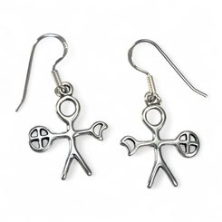 NOAIDI - Sami Shaman, earrings silver 925
